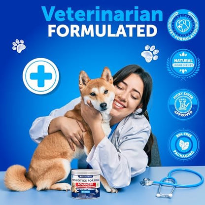 Probiotics for Dogs - 180 Chews - Dog Yeast Probiotic - Dog Probiotics