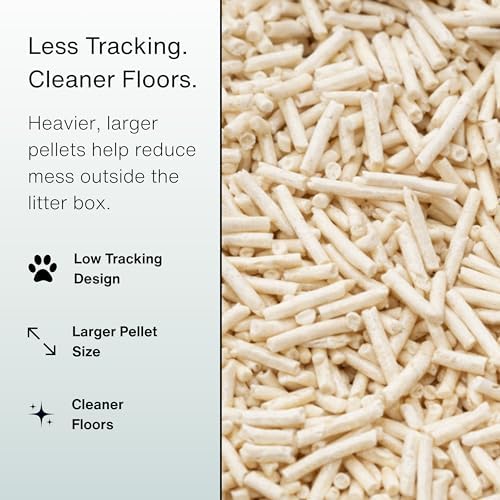 Rawry Tofu Cat Litter, Flushable, Fast Clumping, Unscented, 7.7 lb Bag