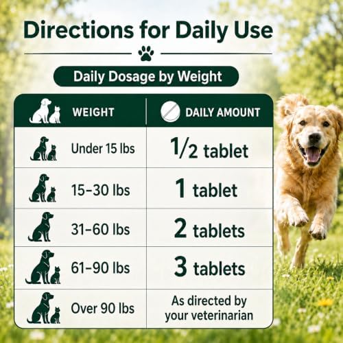 DGP Dog Joint Supplement for Mobility & Flexibility, 180 Tablets