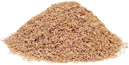 Premium 100% Natural Wheat Bran Bedding, Food for Mealworms and Superworms - 10lb