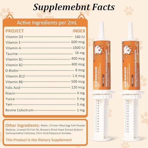 Cat Vitamins, Gestation to Whelping Support, 60 ml (2-Pack)