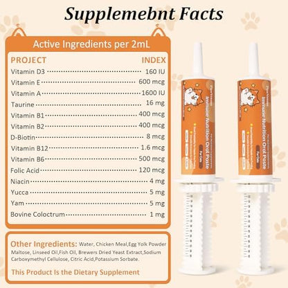 Cat Vitamins, Gestation to Whelping Support, 60 ml (2-Pack)