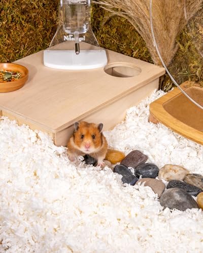 Niteangel Paper Pellets Hamster Bedding: 36L White/Green Absorb Odor