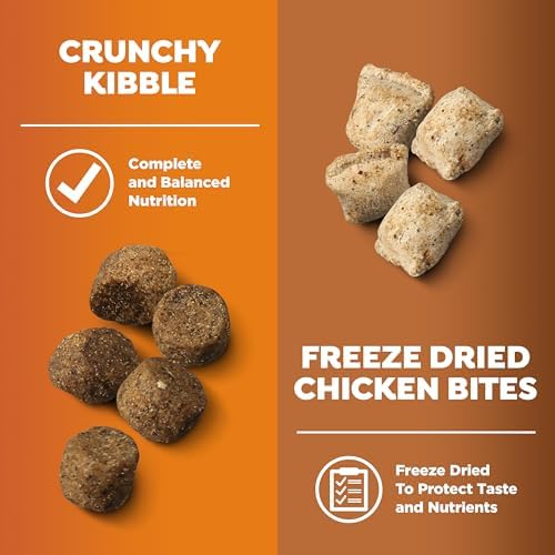 Nature's Recipe Freeze Dried Blend Dry Dog Food, 10.5 lb Bag