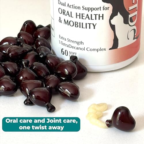 1-TDC Dual Action Joint & Gum Support Soft Gels for Dogs & Cats - 60 ct