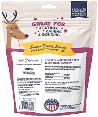 Natural Balance Rewards, Crunchy Biscuits, Venison, 14 oz