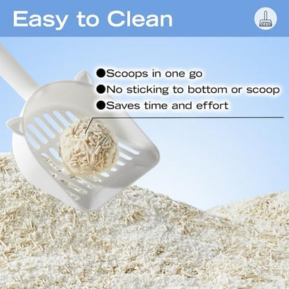 XuCuiHua Tofu Mix Cat Litter, Plant-Based, Strong Clumping Litter, Odor Control, Easy Scooping, Clumps Lift Cleanly, Low Dust, Corn & Cassava Litter, 5.5 LB x 3 Bags