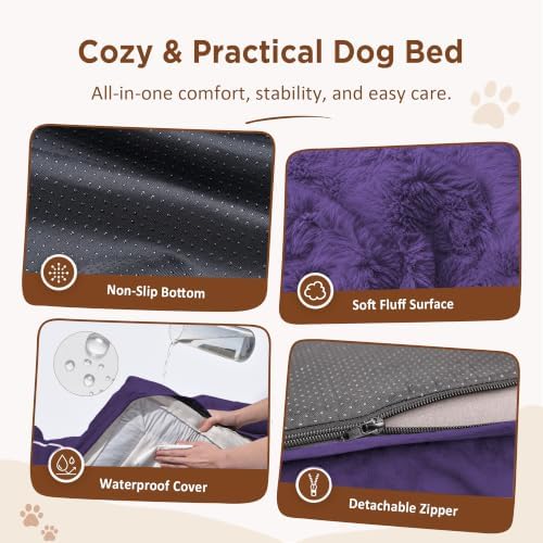 Comfort Expression Waterproof Orthopedic Dog Beds for Extra Large Dog