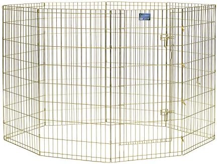MidWest 48-Inch Exercise Pen, Single Door, 16 Sq Ft Play Area