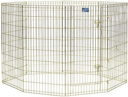 MidWest 48-Inch Exercise Pen, Single Door, 16 Sq Ft Play Area