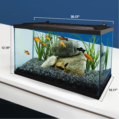 Tetra Complete 10 Gallon Fish Tank Kit for Freshwater & Saltwater Fish