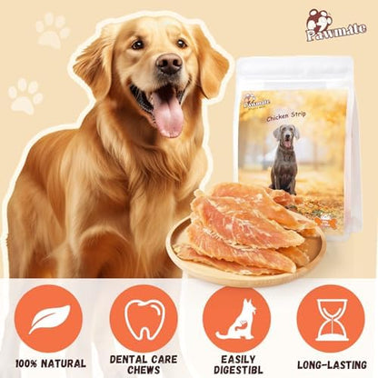 Pawmate Dog Treats Chicken Jerky Tenders Dog Training Treats 10.6 oz