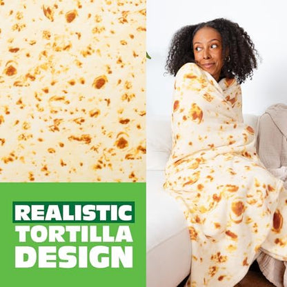 WHAT DO YOU MEME? Cozy Concepts Co. Burrito Comfort Blanket by Relatable