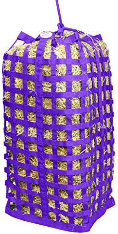 Derby Originals XL Go Around Slow Feeder Horse Hay Bag with Super Tough Bottom and 1 Year Warranty, Purple, 71-7132-PUR