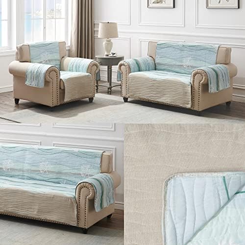 Greenland Home Maui Slipcover, Loveseat, Multicolor