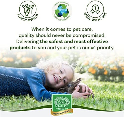 Small Pet Select Pine Pellet Bedding for Rabbits & Guinea Pigs, 8 lb