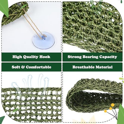 Silkfly Large Beard Dragon Hammock, 30 x 7 Inch, Rectangle, Green