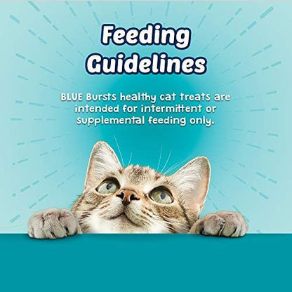 Blue Buffalo Bursts Seafood Crunchy & Creamy Cat Treats, 2 oz, 6 ct