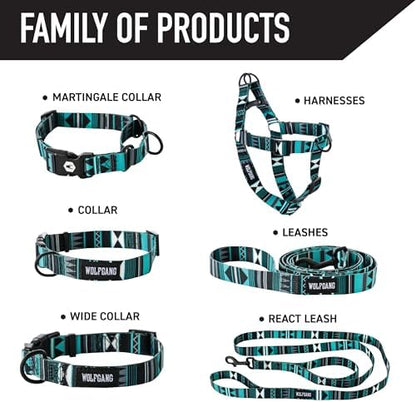 Wolfgang Venture Dog Harness Westernsky Print Large