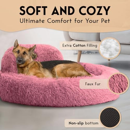XL Dog Beds for Large Sized Dog - 45'' Extra Large Dog Bed, Washable, Soft