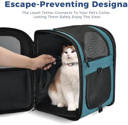 Apollo Walker Cat Carrier Backpack for Small Dogs and Cats Up to 18 lb