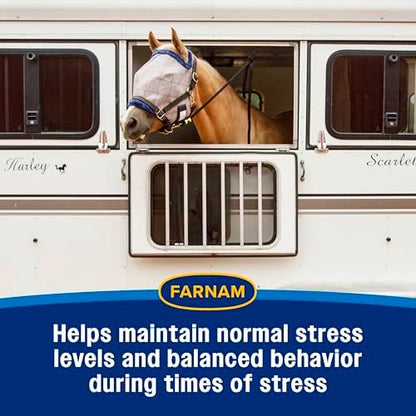 Farnam Quietex II Horse Calming Paste, Magnesium Supplement, 32.5 ml