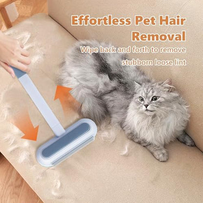 Tiiyee Pet Hair Remover for Furniture, 17in Dog and Cat Hair Removal Brush