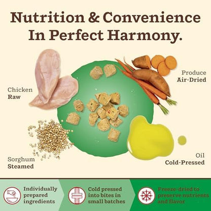 Primal Kibble in The Raw, Freeze-Dried Dog Food, Small Breed, 5.4 lb