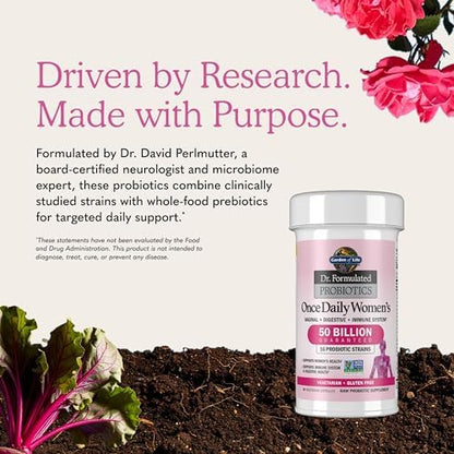 Garden of Life Dr. Formulated Once Daily Women's Probiotics, 50B CFU, 30ct