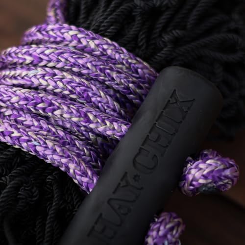 hay chix Half Bale Hay Net for Horses | 1 3/4" Holes, Amethyst Rope