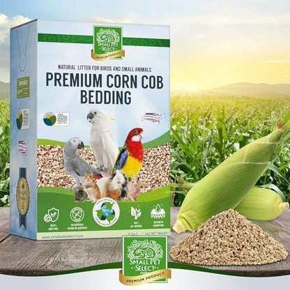 Small Pet Select Corn Cob Bedding & Litter, 100% Natural, 6 lb