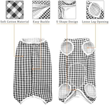 Kuoser Surgical Recovery Suit for Dogs Cats, E-Collar Alternative