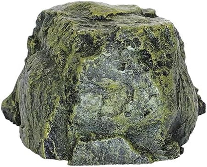 Rock Hide Cave for Reptiles, Amphibians Rock Den - Terrarium & Aquarium Decor, Great for Bearded Dragons,Lizards,Snakes,Turtles,Geckos,Frogs,Small Animals - Large Size