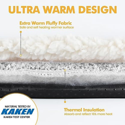 Self Warming Cat Bed Self Heating Cat Dog Mat Pad 24 x 18 in Extra Warm