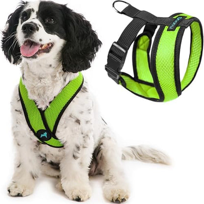 Gooby Comfort X Head-in Dog Harness, Choke-Free, Green, Small