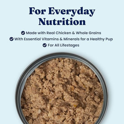 Solid Gold High Calorie Chicken Wet Dog Food, Adult & Puppies, 6ct Cans