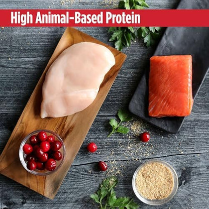 Nulo Freestyle Freeze-Dried Raw, Ultra-Rich Grain-Free Dry Cat Food for All Breeds and Life Stages with BC30 Probiotic for Digestive and Immune Health, Chicken & Salmon, 16 Ounce