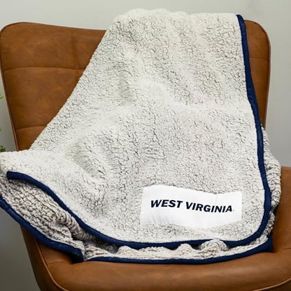 Logo Brands Officially Licensed NCAA Unisex Frosty Fleece Blanket, One Size, Team Color