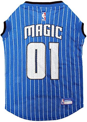 Pets First NBA ORLANDO MAGIC DOG Jersey, X-Large - Tank Top Basketball Pet Jersey