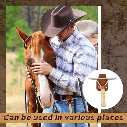 1 Set Horse Show Comb Brush Holder Cattle Race Grooming Brush Show Comb