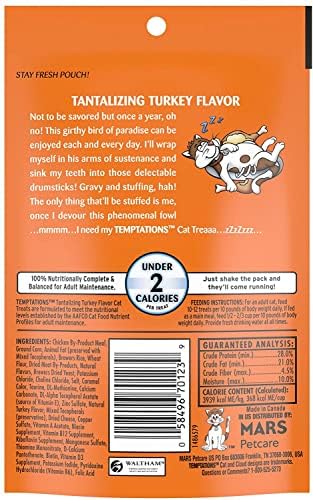 Temptations Cat Treats Temptations Huge Variety Pack, All 9 Flavors: Chicken, Medley, Turkey, Tuna, Catnip Fever, Beef, Surfer, Cookout 1 Pet Paws Notepad (9 Bags Total, 3 Ounces Each), 10 Piece Set