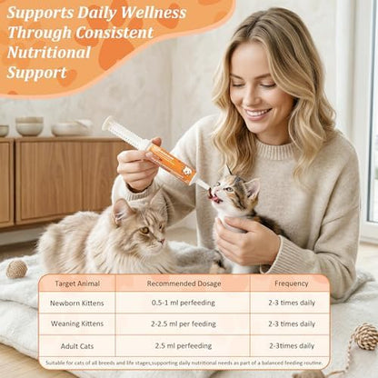 Cat Vitamins, Gestation to Whelping Support, 60 ml (2-Pack)