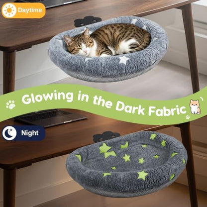 Cat Desk Bed, Adjustable Cat Desk Hammock, Cat Bed for Desk
