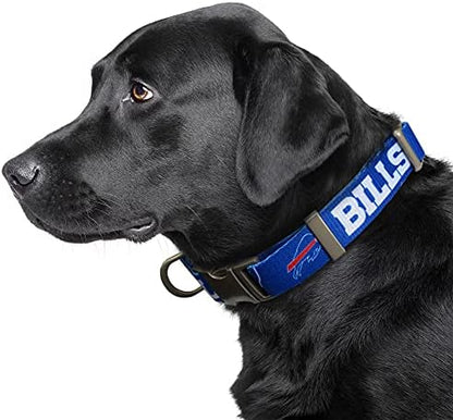 Littlearth NFL Detroit Lions Pet Premium Collar, Team Color, Small