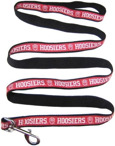 NCAA PET String, Medium, Indiana Hoosiers, Dog String, Shiny & Colorful String for Dogs & Cats Licensed by The NCAA, Old Version