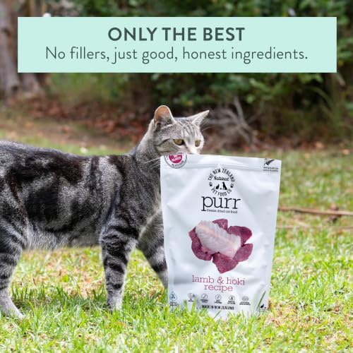 The New Zealand Natural Pet Food Co. Purr Lamb and Hoki Freeze Dried Recipe