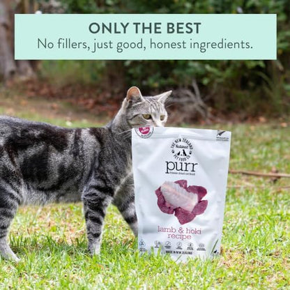 The New Zealand Natural Pet Food Co. Purr Lamb and Hoki Freeze Dried Recipe