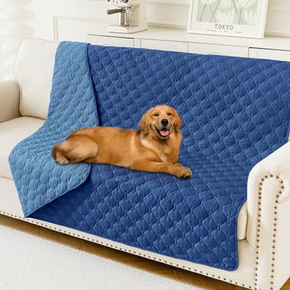 Smiry Waterproof Dog Bed Cover Blanket, Reversible Pet Blanket
