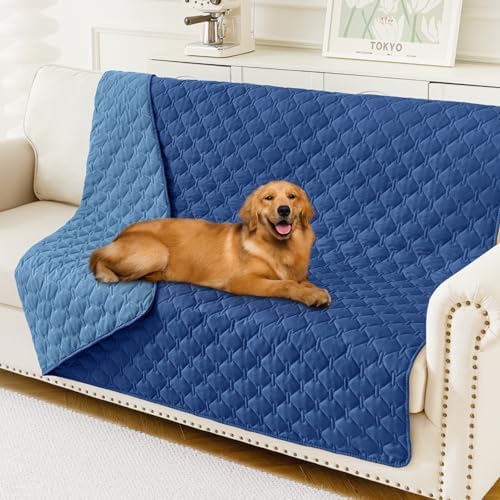 Smiry Waterproof Dog Bed Cover Blanket, Reversible Pet Blanket
