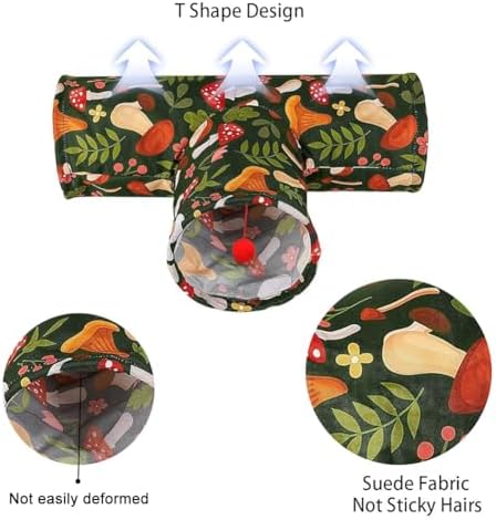 3 Way Washable Rabbit Hideout Toys, Guinea Pig Tunnels & Tubes